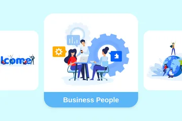 Business People Illustration Pack