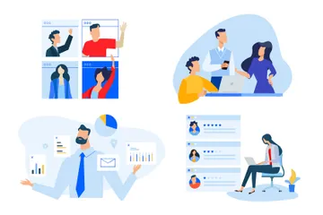 Business People Illustration Pack