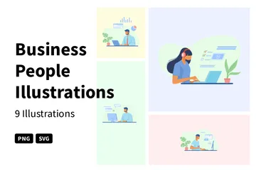 Business People Illustration Pack