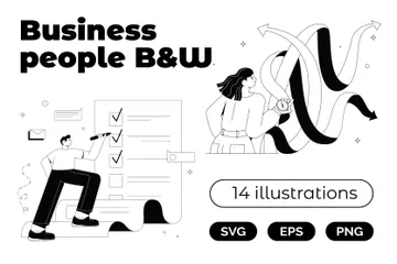 Business People Illustration Pack