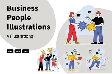 Business People Illustration Pack