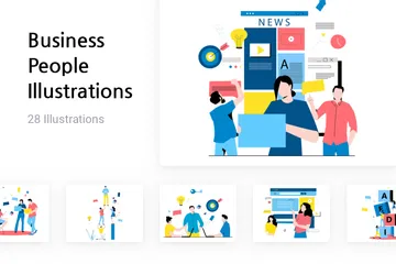 Business People Illustration Pack