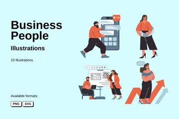 Business People Illustration Pack