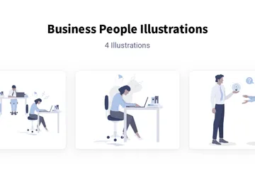 Business People Illustration Pack