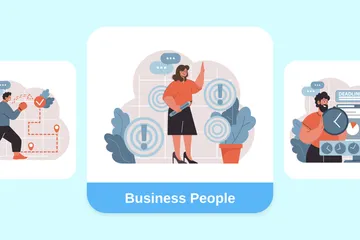 Business People Illustration Pack