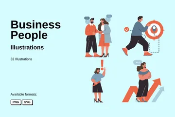 Business People Illustration Pack