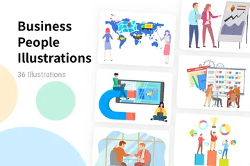 Business People Illustration Pack