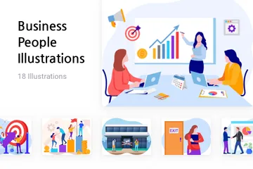 Business People Illustration Pack