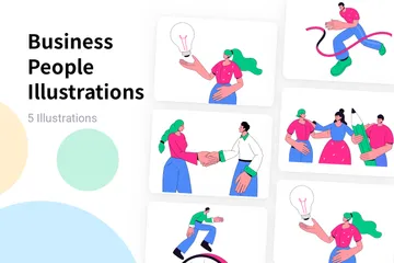 Business People Illustration Pack