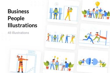 Business People Illustration Pack