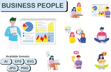 Business People Illustration Pack