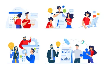 Business People Illustration Pack