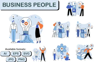 Business People Illustration Pack