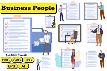 Business People Illustration Pack