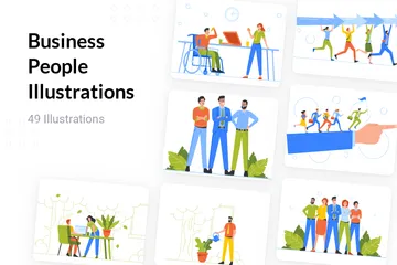 Business People Illustration Pack