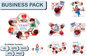 Business People Illustration Pack