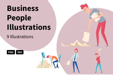 Business People Illustration Pack