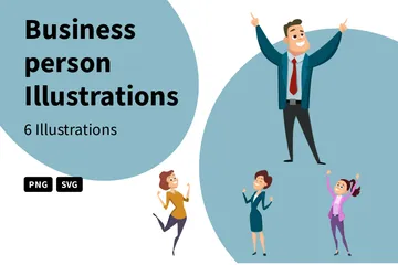 Business Person Illustration Pack