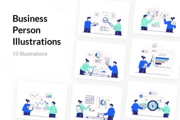 Business Person Illustration Pack