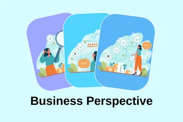 Business Perspective Illustration Pack