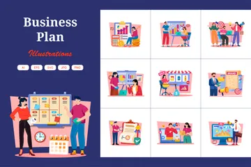 Business Plan Illustration Pack