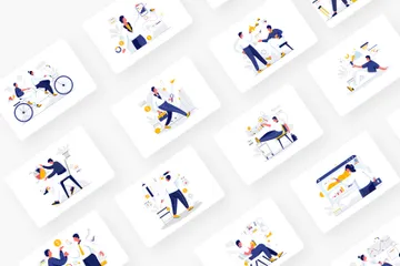 Business Plan Illustration Pack