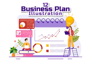 Business Plan Illustration Pack