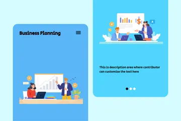 Business Planning Illustration Pack