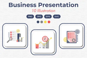 Business Presentation Illustration Pack
