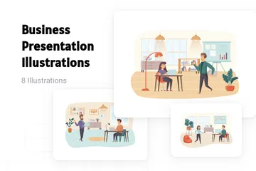 Business Presentation Illustration Pack
