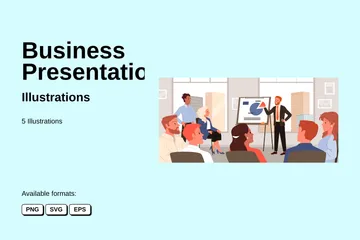 Business Presentation Illustration Pack