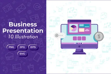 Business Presentation Illustration Pack