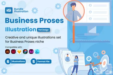 Business Process Illustration Pack