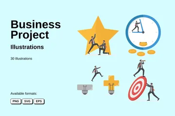 Business Project Illustration Pack