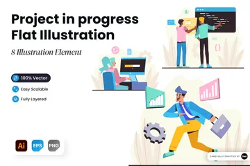 Business Project Illustration Pack