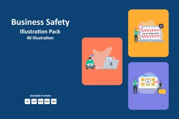 Business Safety Illustration Pack