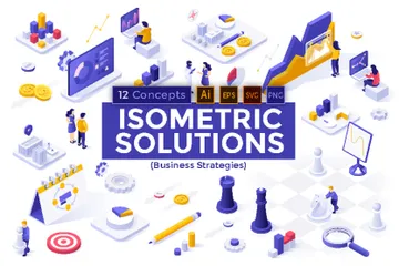 Business Strategies Illustration Pack