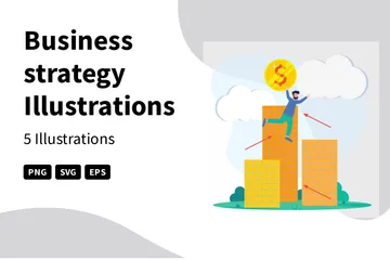 Business Strategy Illustration Pack