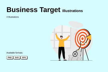 Business Target Illustration Pack