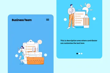 Business Team Illustrationspack