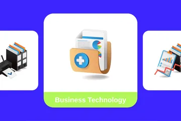 Business Technology Illustration Pack