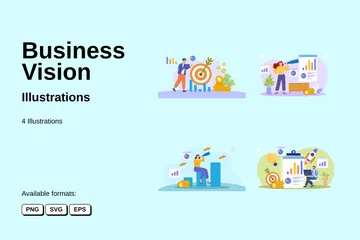 Business Vision Illustration Pack