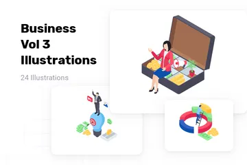 Business Vol 3 Illustration Pack