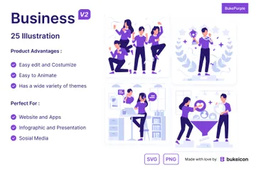 Business Volume 2 Illustration Pack