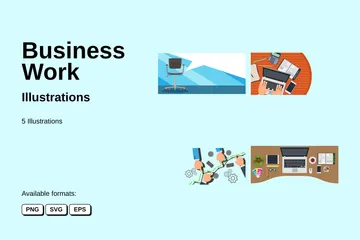 Business Work Illustration Pack