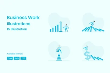 Business Work Illustration Pack