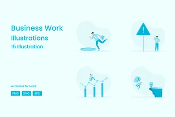 Business Work Illustration Pack