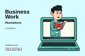 Business Work Illustration Pack