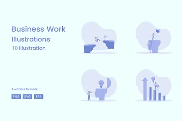 Business Work Illustration Pack