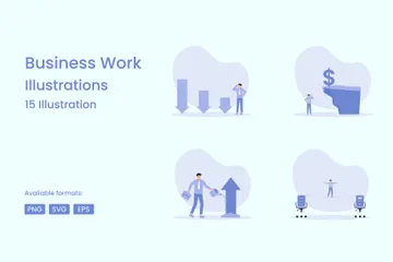 Business Work Illustration Pack